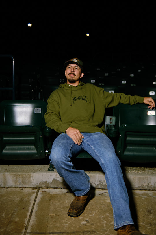 Nemesis Combat Green Hoodie