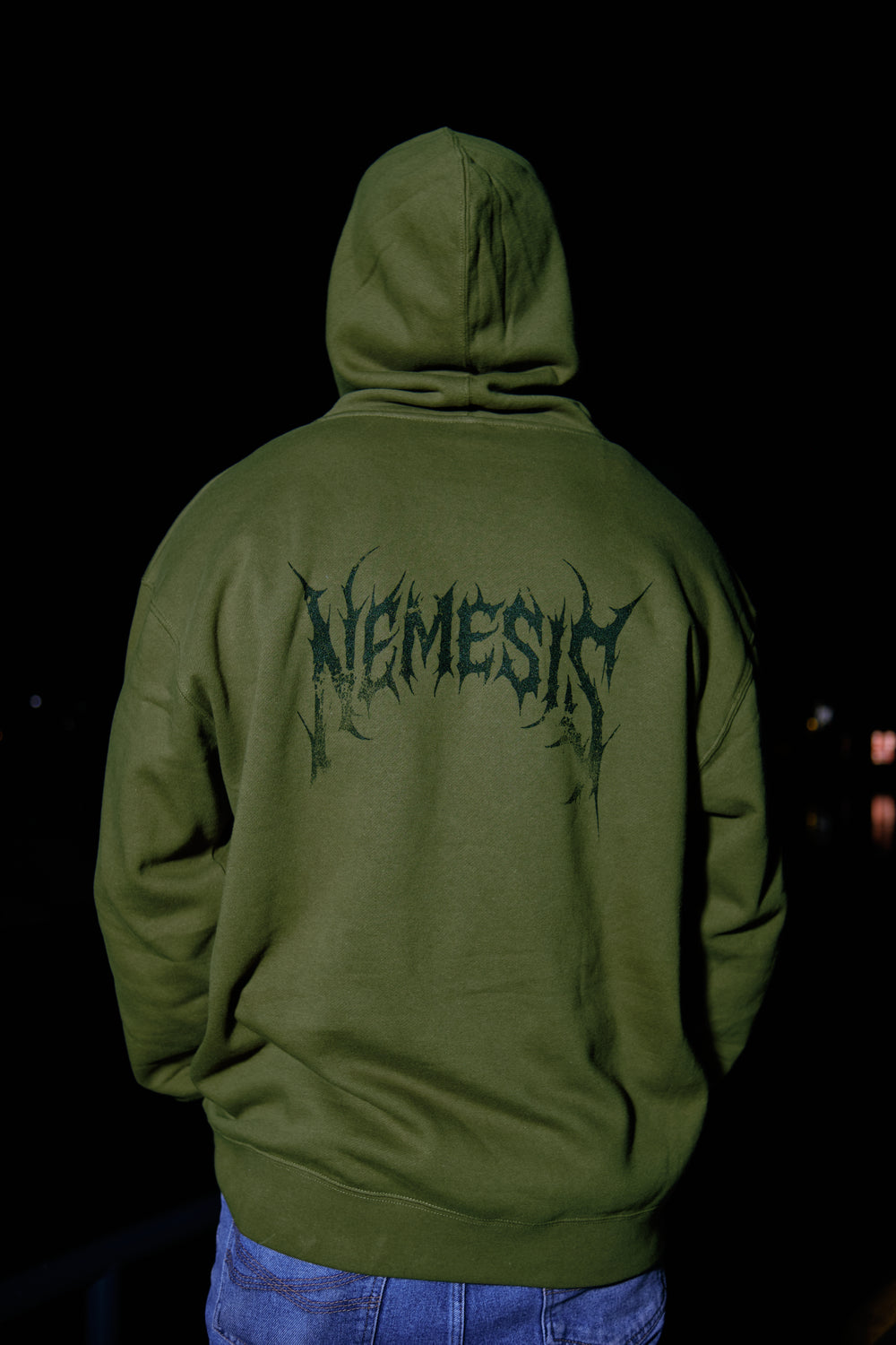 Nemesis Combat Green Hoodie