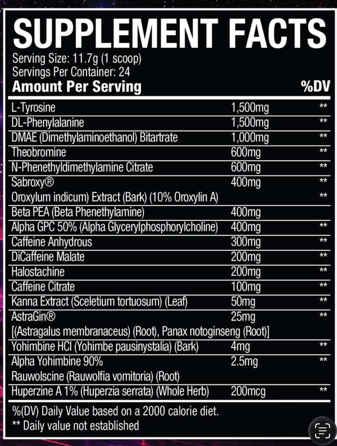 Neverender Pre-Workout Black Cherry Afterburn | Nemesis Nutrition × Alex Hammerstone