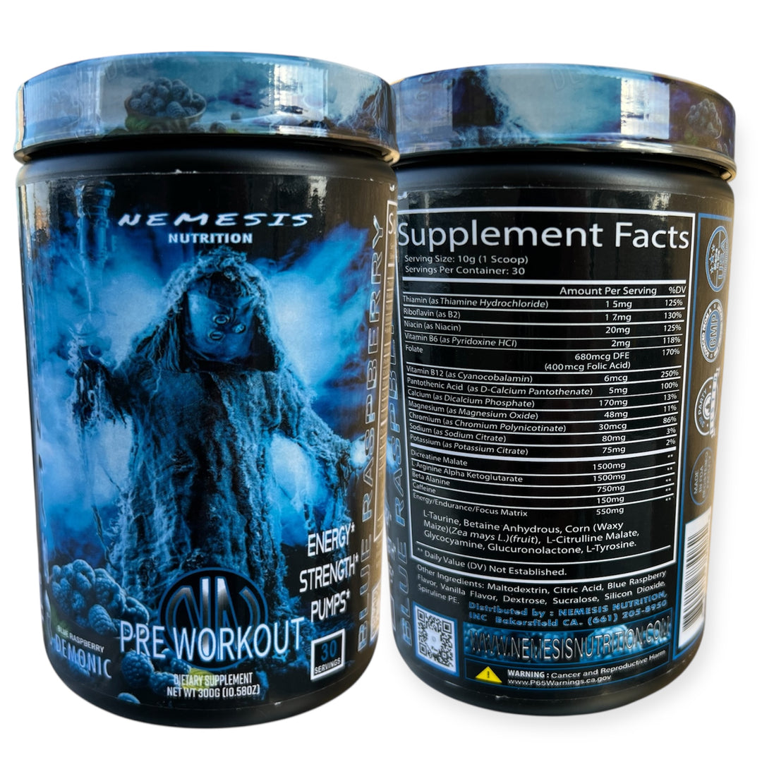 Blue raspberry Demonic Pre