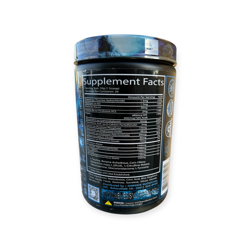 Blue raspberry Demonic Pre