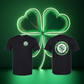 Green logo tee. St. Patrick’s day