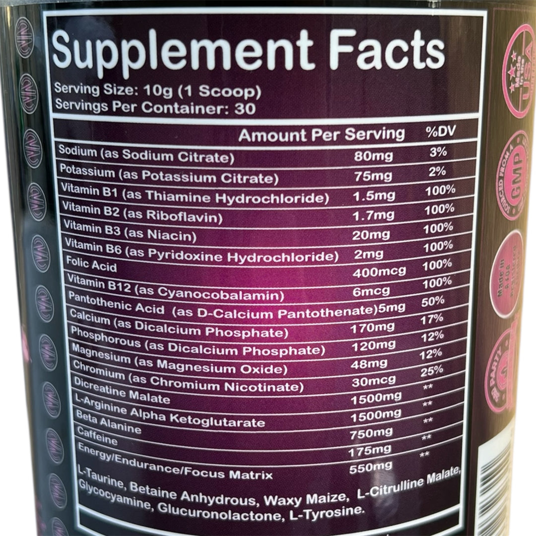 Fruit Punch Preworkout