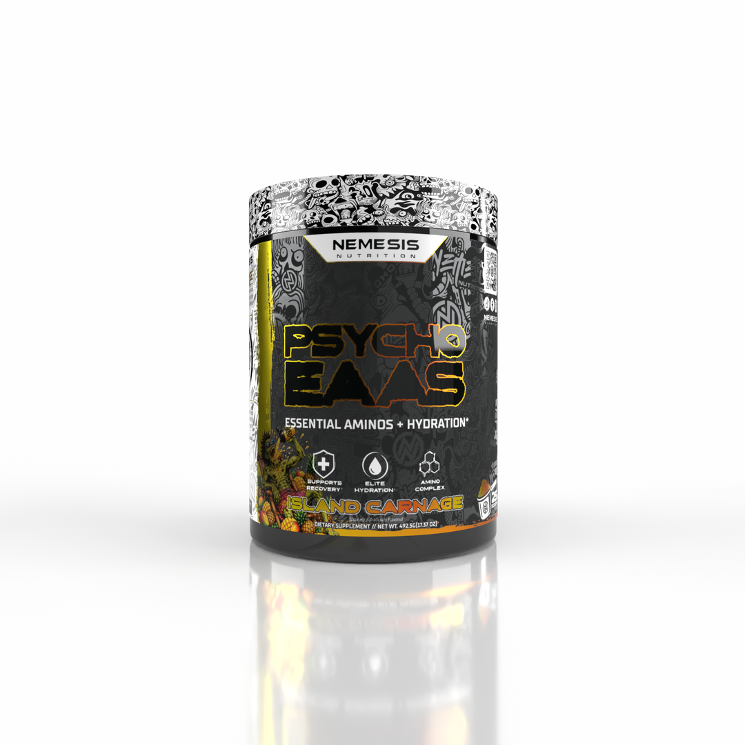 PSYCHO EAAs + HYDRATION
Essential Aminos. Elite Hydration. Anytime. Every Time.