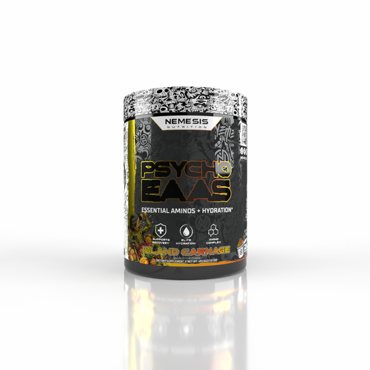 PSYCHO EAAs + HYDRATION
Essential Aminos. Elite Hydration. Anytime. Every Time.