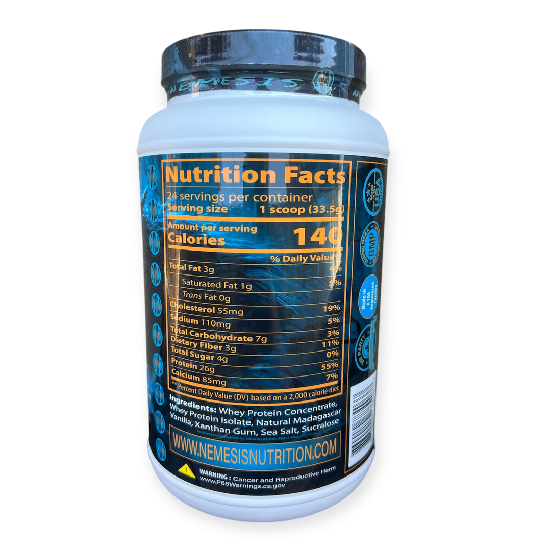 Vanilla Vengeance Whey Protein