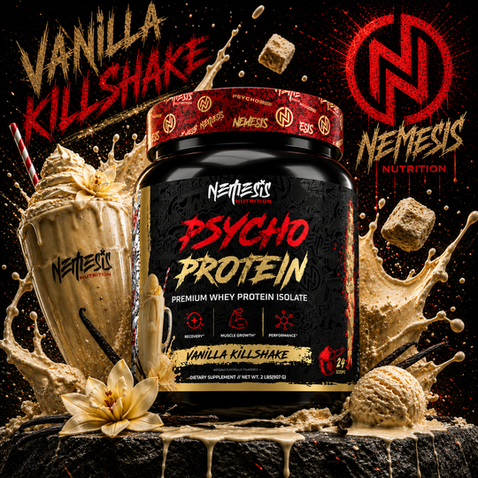 Psycho Protein | Premium Whey Protein Isolate | Vanilla Killshake