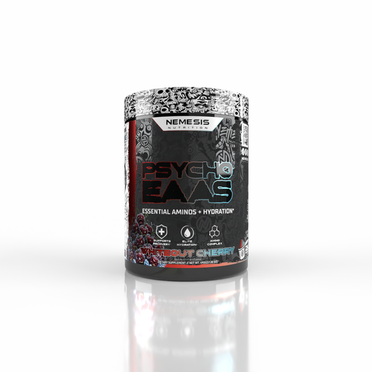 PSYCHO EAAs + HYDRATION
Essential Aminos. Elite Hydration. Anytime. Every Time.