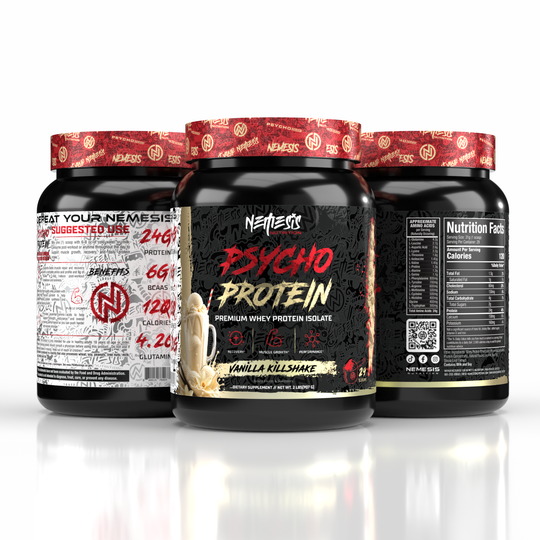 Psycho Protein | Premium Whey Protein Isolate | Vanilla Killshake