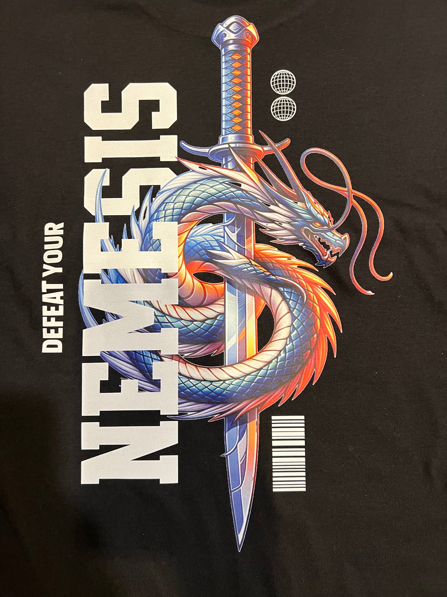 Defeat your nemesis dragon tee