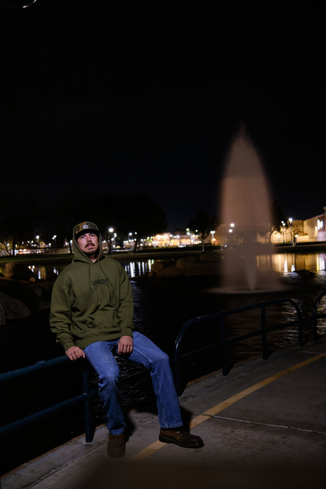 Nemesis Combat Green Hoodie