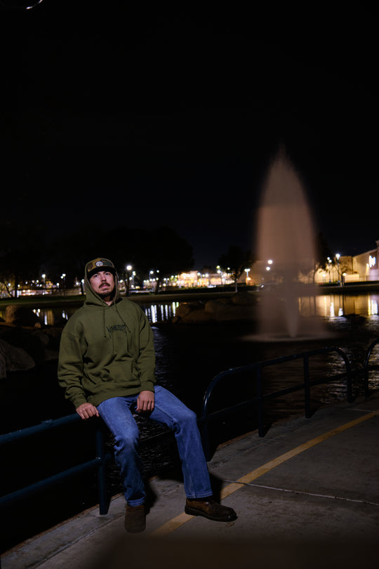 Nemesis Combat Green Hoodie