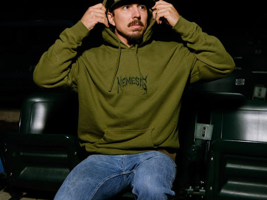 Nemesis Combat Green Hoodie