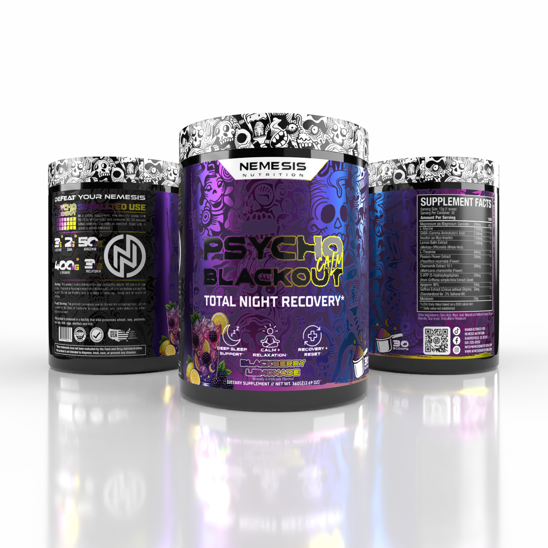Psycho Calm Blackout | Nighttime Recovery Formula