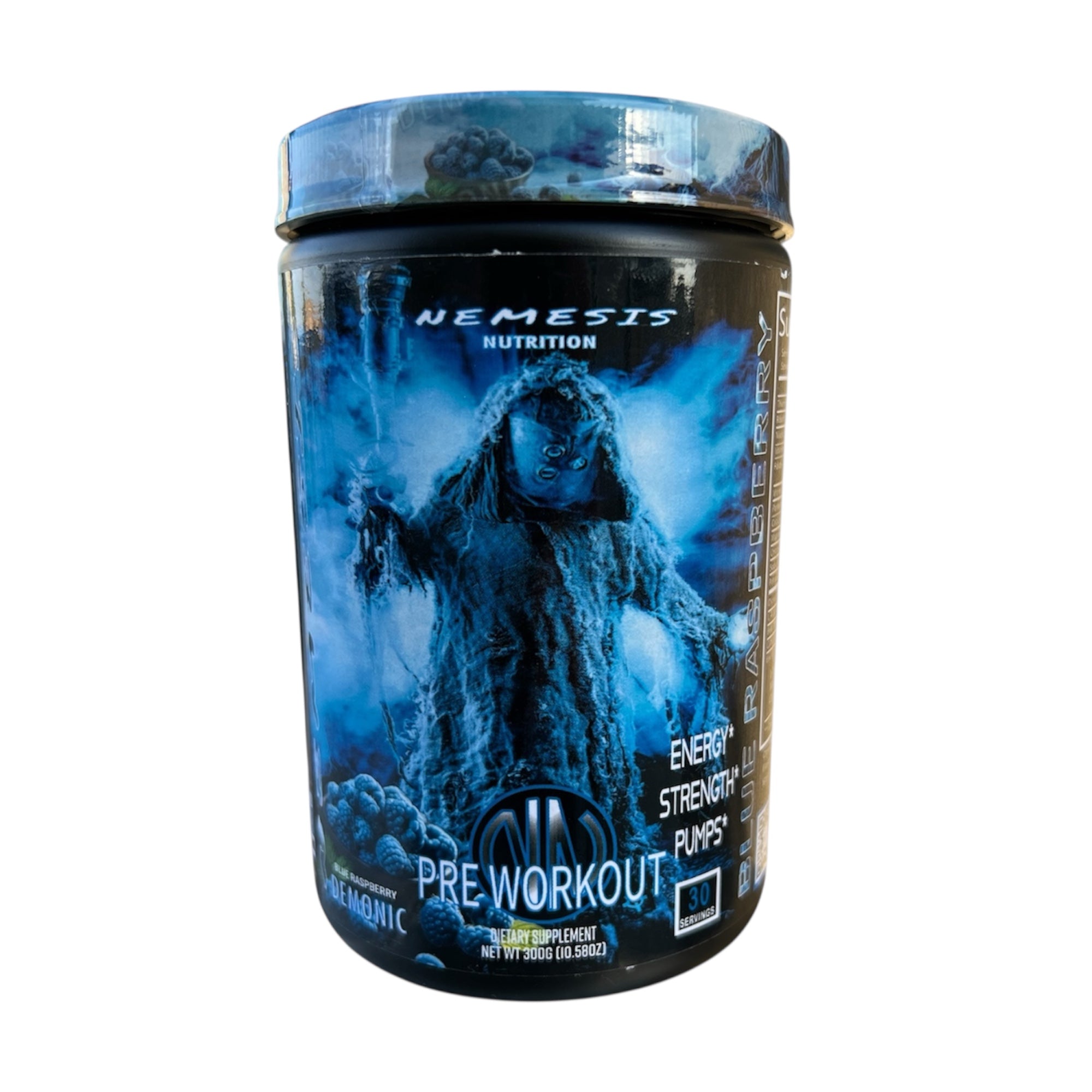 Blue raspberry Demonic Pre β NemesisNutrition