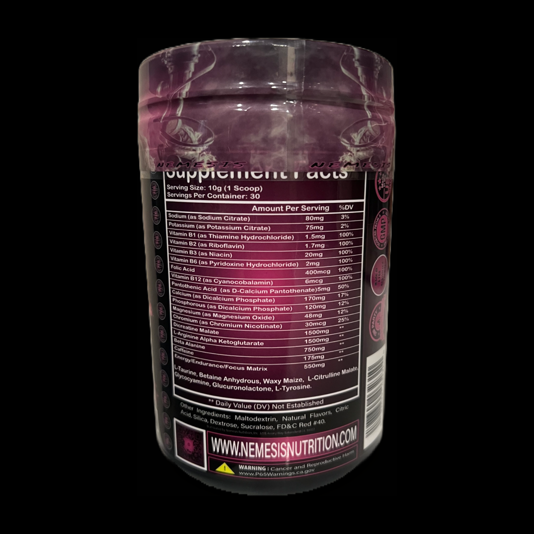 Fruit Punch Preworkout