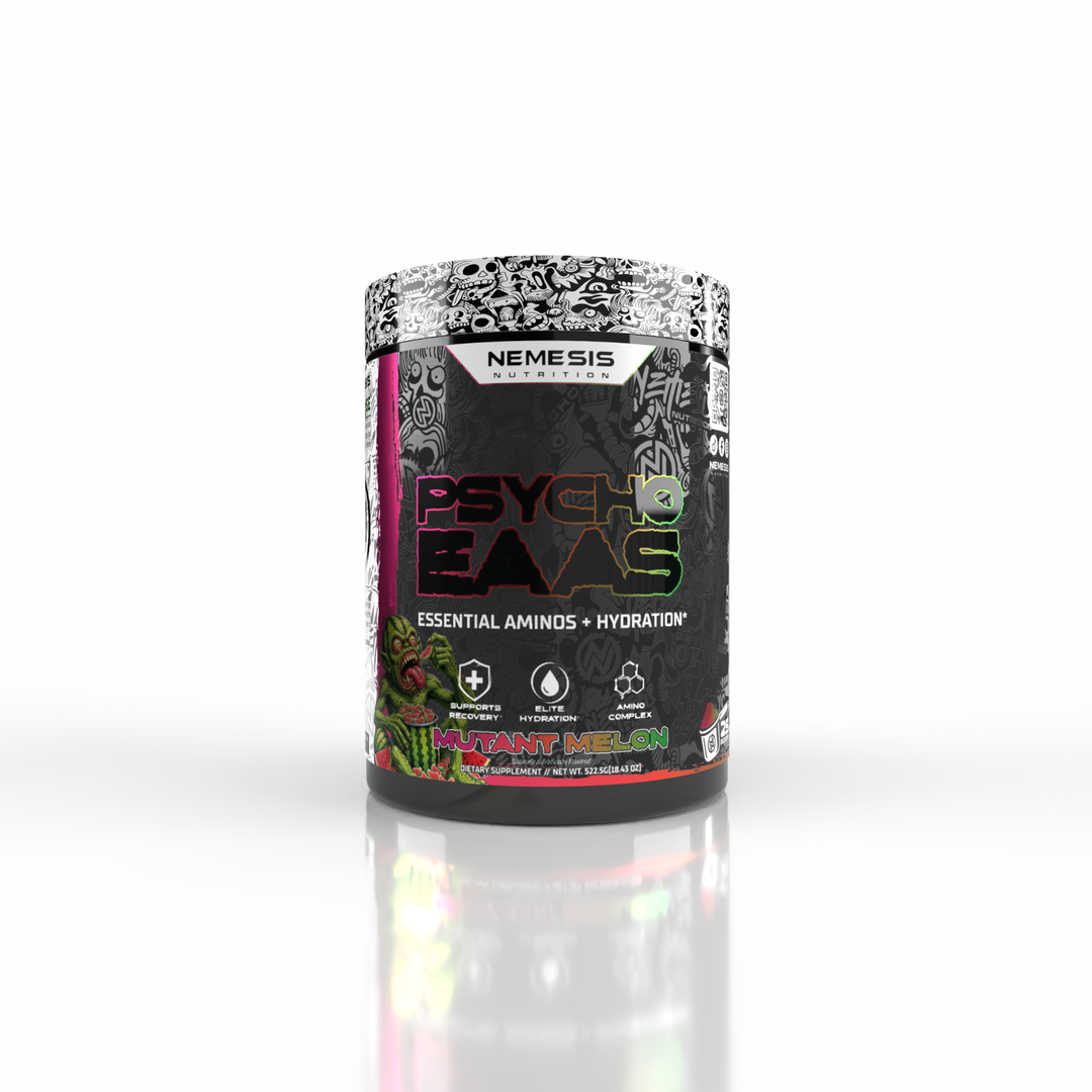 PSYCHO EAAs + HYDRATION
Essential Aminos. Elite Hydration. Anytime. Every Time.