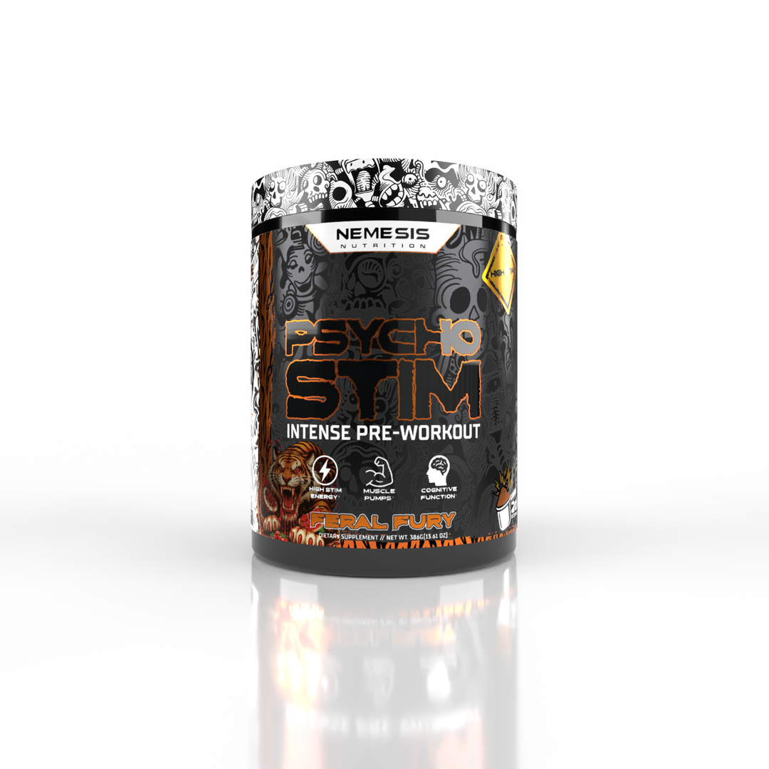 Psycho Stim High Stim Pre-Workout - Feral Fury