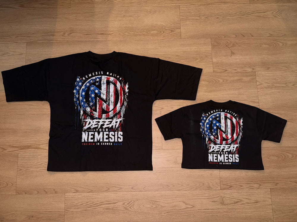 NEMESIS NATION Oversized Tee – Freedom Edition