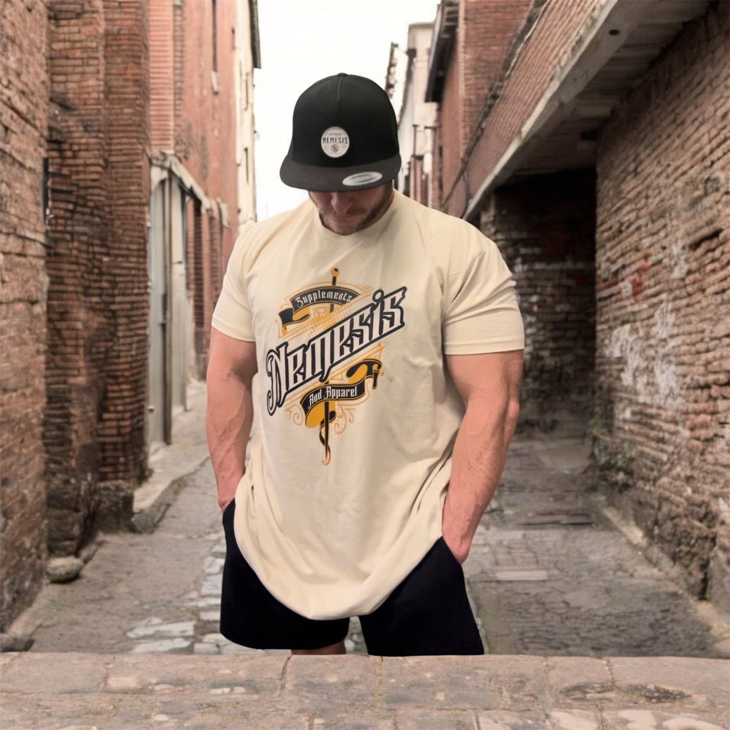Cream Nemesis Tee