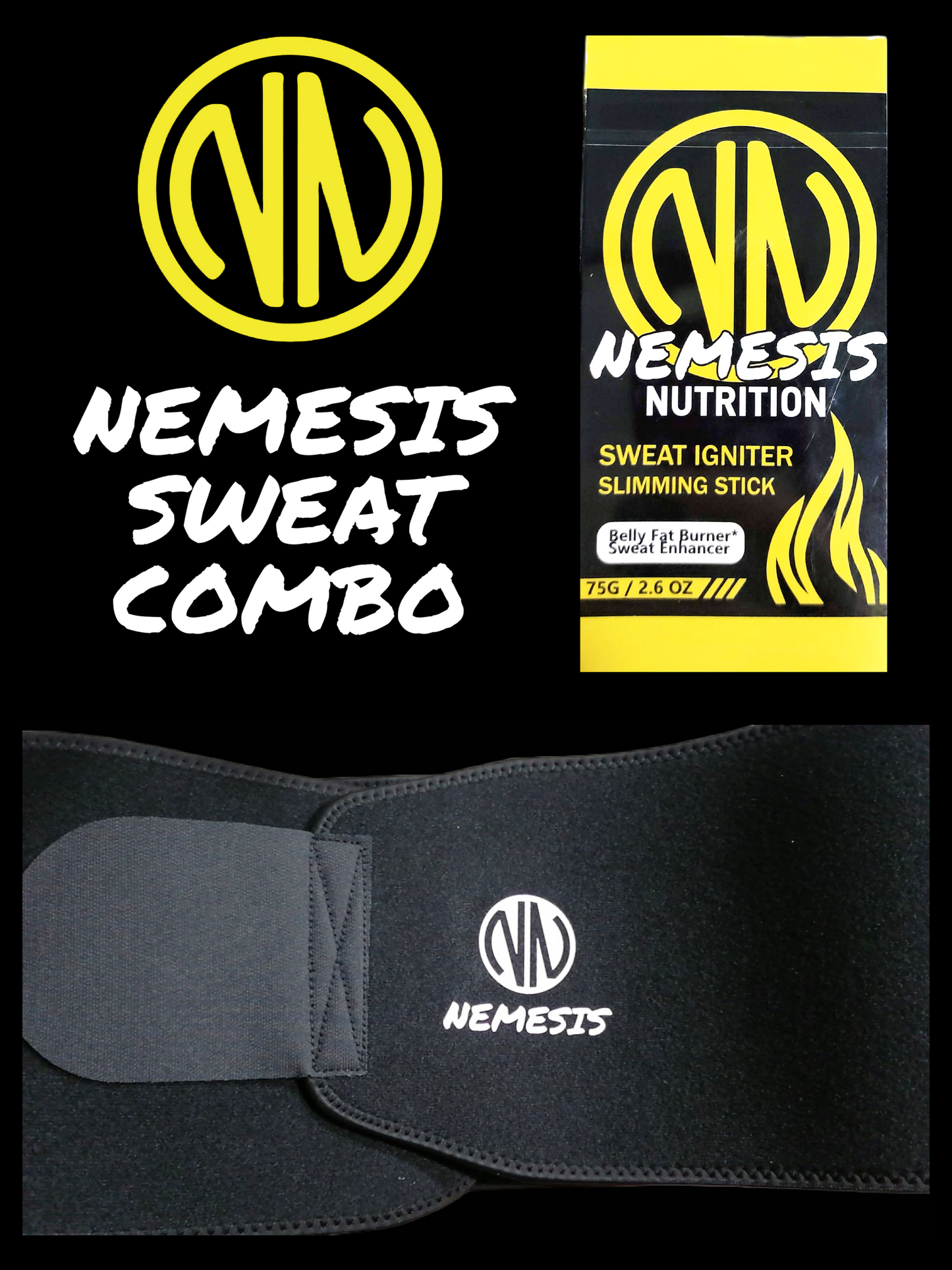 Sweat Stick Sweat Belt Combo