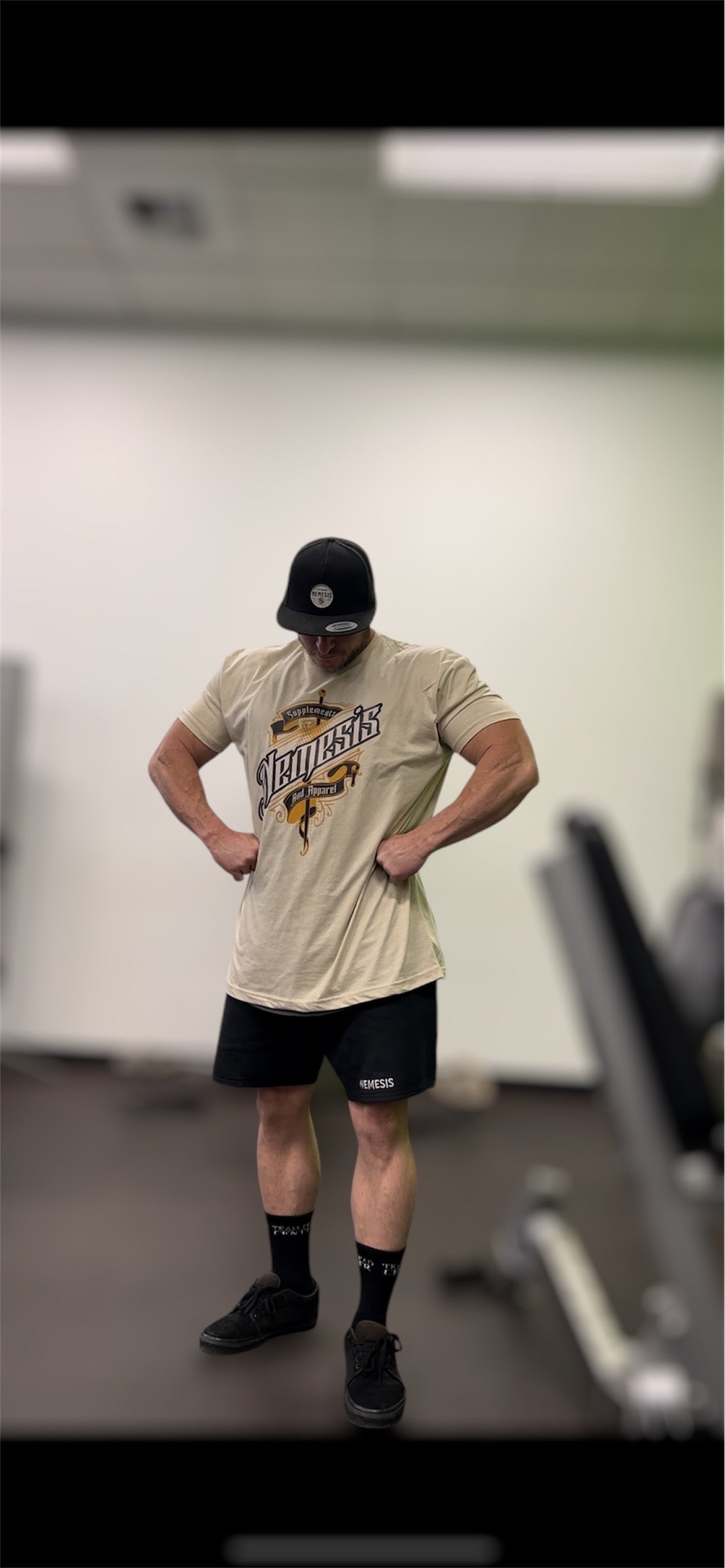 Cream Nemesis Tee