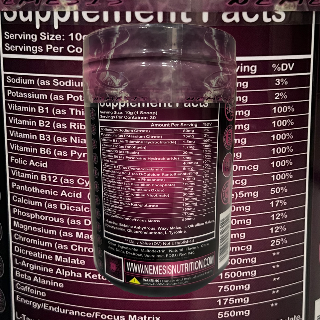 Fruit Punch Preworkout