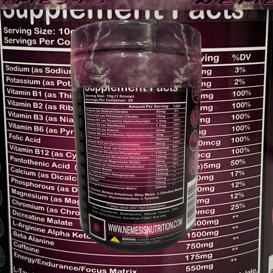 Fruit Punch Preworkout