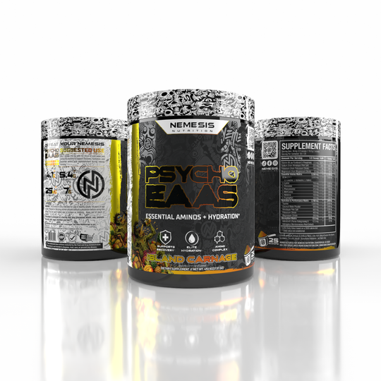 PSYCHO EAAs + HYDRATION
Essential Aminos. Elite Hydration. Anytime. Every Time.