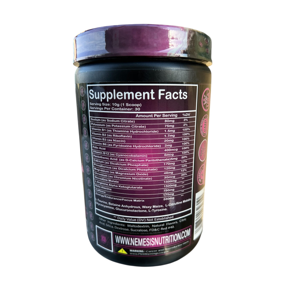 Fruit Punch Preworkout