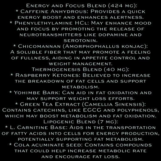 Fat burner