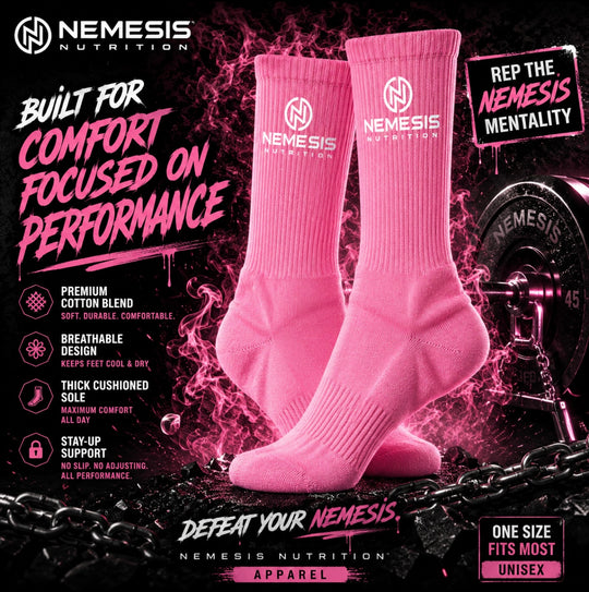 Nemesis Performance Crew Socks
