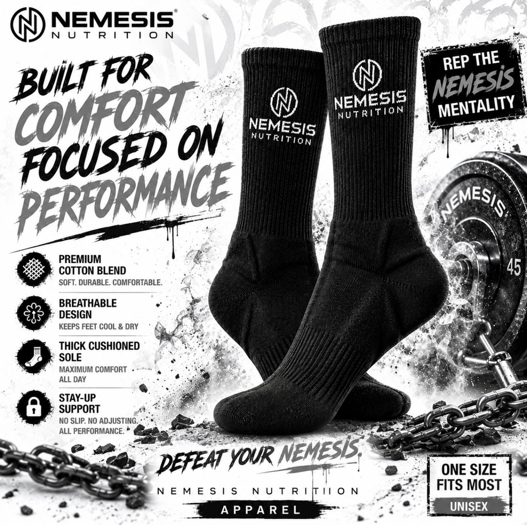 Nemesis Performance Crew Socks