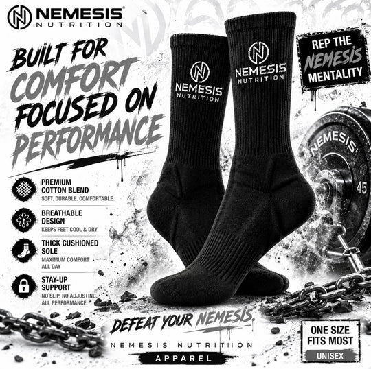 Nemesis Performance Crew Socks