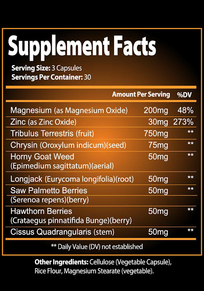 T-Warrior Natural Test Booster