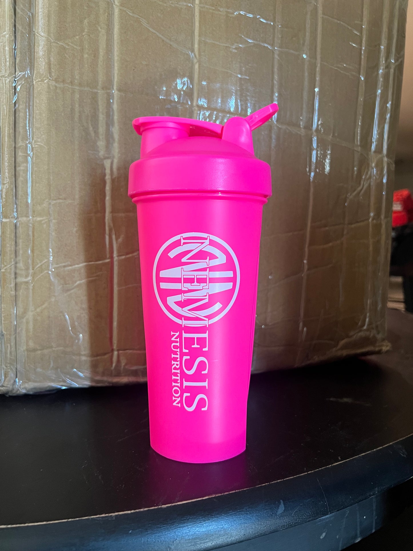 Pink Shaker bottle