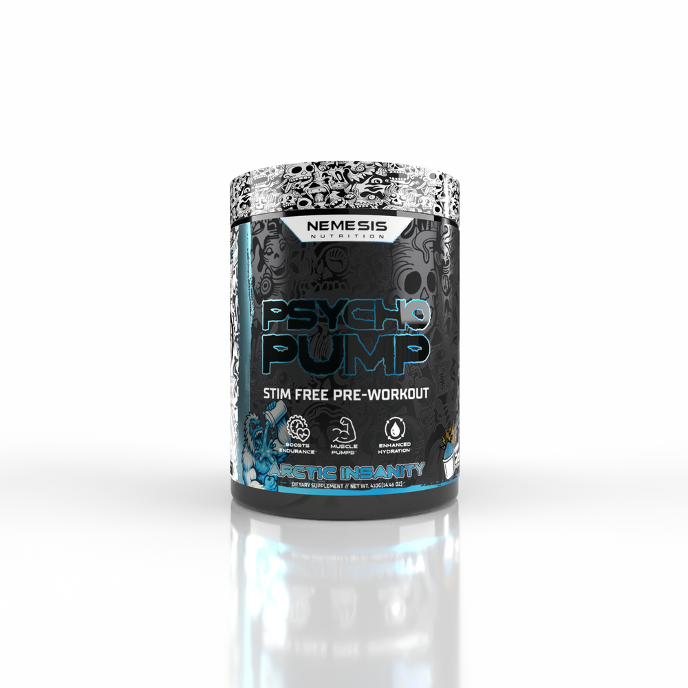 Psycho Pump Stim Free Pre-Workout - Arctic Insanity