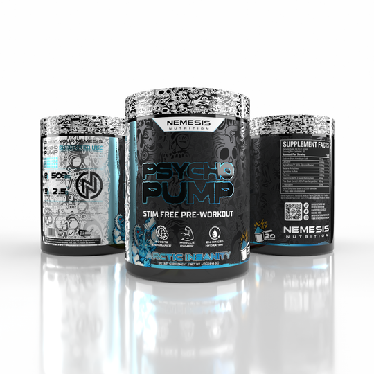Psycho Pump Stim Free Pre-Workout - Arctic Insanity