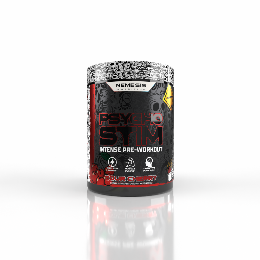 Psycho Pop High Stim Pre-Workout - Sour Cherry