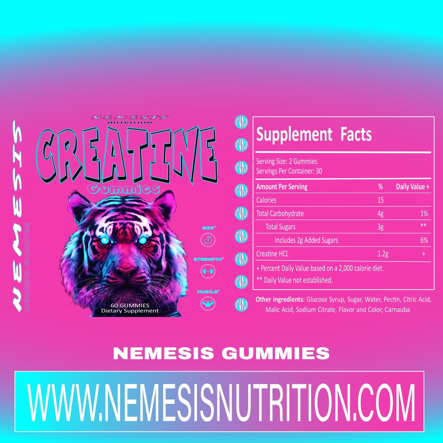 Nemesis Creatine Gummies